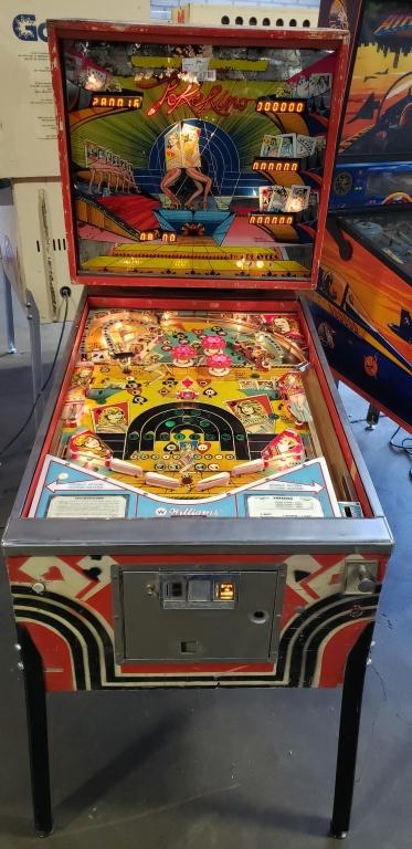 POKERINO WIDEBODY PINBALL MACHINE WILLIAMS 1978