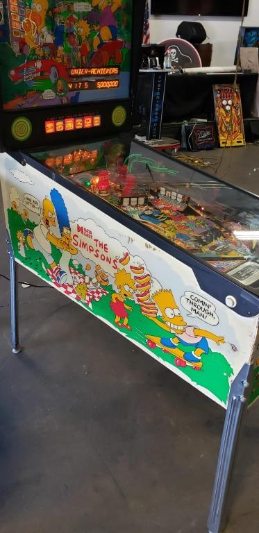 1990 simpsons pinball machine bad switch