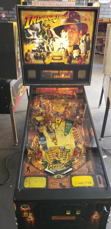 indiana jones pinball machine for bars