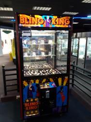 BLING KING PLUSH CLAW CRANE MACHINE COASTAL