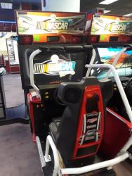 NASCAR RACING SITDOWN ARCADE GAME 42" LCD