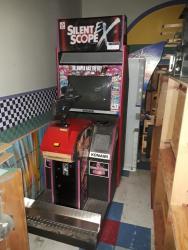 SILENT SCOPE SHOOTER ARCADE GAME KONAMI