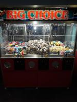 BIG CHOICE TRIPLE ELAUT PLUSH CLAW CRANE MACHINE