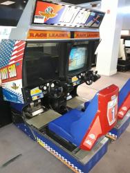 INDY 500 DUAL SITDOWN DRIVER ARCADE GAME