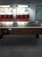 AIR HOCKEY TABLE DYNAMO BROWN TOP COIN OP - 2