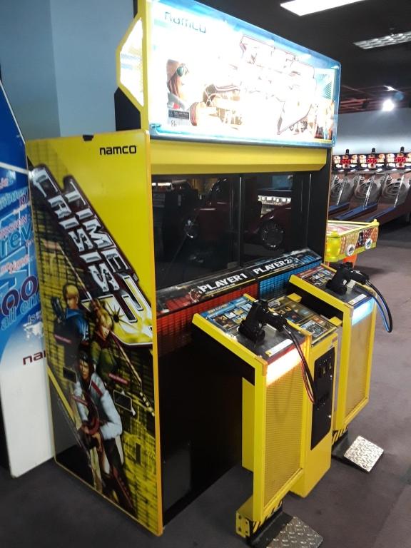 TIME CRISIS 3 TWIN NAMCO SHOOTER ARCADE GAME