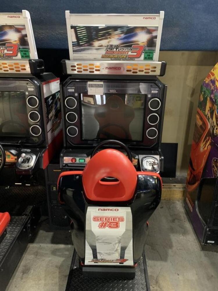 MAXIMUM TUNE 3 MIDNITE RACING ARCADE GAME NAMCO