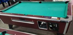 POOL TABLE 7' SPEED POOL COIN OP W/ BILL ACCEPTOR