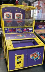 SUPER SHOT JR DUAL MINI BASKETBALL REDEMPTION GAME