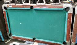 POOL TABLE VALLEY COUGAR SLATE TOP GREEN #2