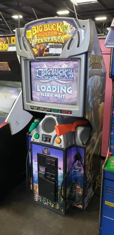 BIG BUCK HUNTER OPEN SEASON SHOOTER ARCADE GAME