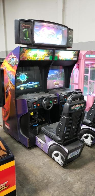 CRUISIN WORLD DUAL RACING ARCADE W/ NEON TOPPER