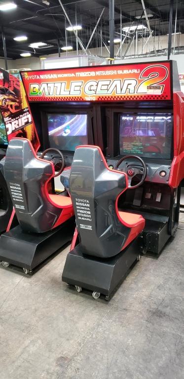 BATTLE GEAR 2 DUAL RACING ARCADE GAME TAITO