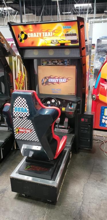 CRAZY TAXI SITDOWN SEGA NAOMI ARCADE GAME