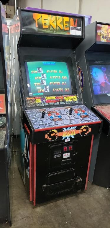 TEKKEN NAMCO FIGHTING ARCADE GAME MK II CAB