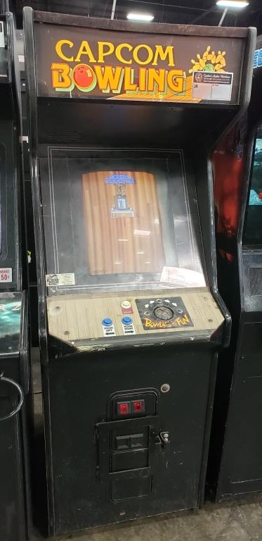 CAPCOM BOWLING UPRIGHT ARCADE GAME