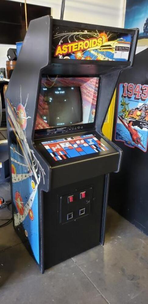 ASTEROIDS CLASSIC ATARI UPRIGHT ARCADE GAME