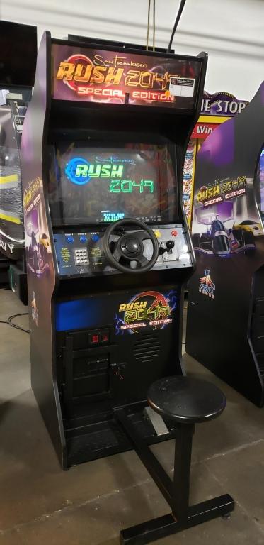 RUSH 2049 SPECIAL EDITION UPRIGHT DRIVER ARCADE #1