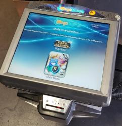 MEGATOUCH WALLETTE COUNTERTOP TOUCH SCREEN ARCADE