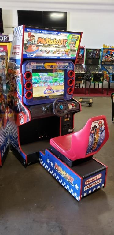 MARIO KART GP SITDOWN RACING ARCADE GAME W/ LCD #1