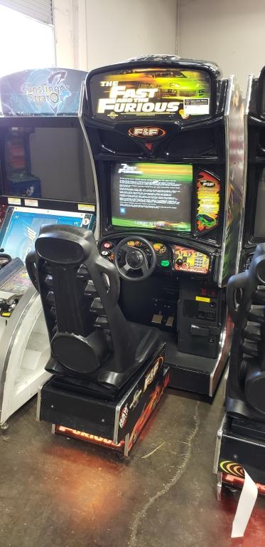 FAST & FURIOUS SITDOWN RACING ARCADE GAME #4