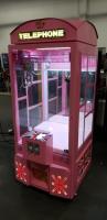 32" PHONE BOOTH PLUSH CRANE MACHINE BRAND NEW!! - 2