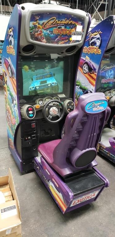 CRUISIN EXOTICA SITDOWN RACING ARCADE GAME