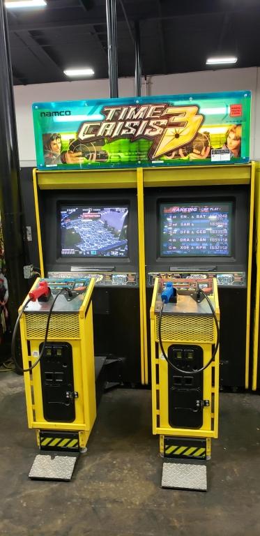 TIME CRISIS 3 TWIN SHOOTER ARCADE GAME NAMCO