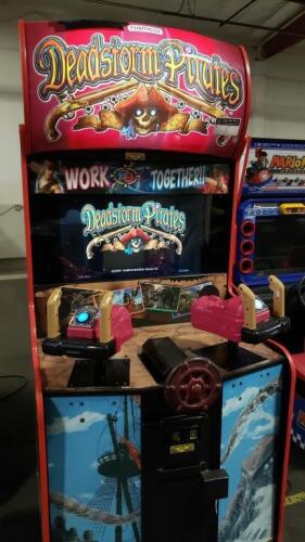 DEAD STORM PIRATES UPRIGHT FIXED GUN ARCADE GAME