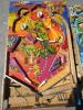 PINBALL PLAYFIELDS MISC. PALLET LOT OF 5