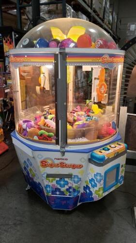 SUPER SCOOPER NAMCO CANDY MERCHANDISER GAME