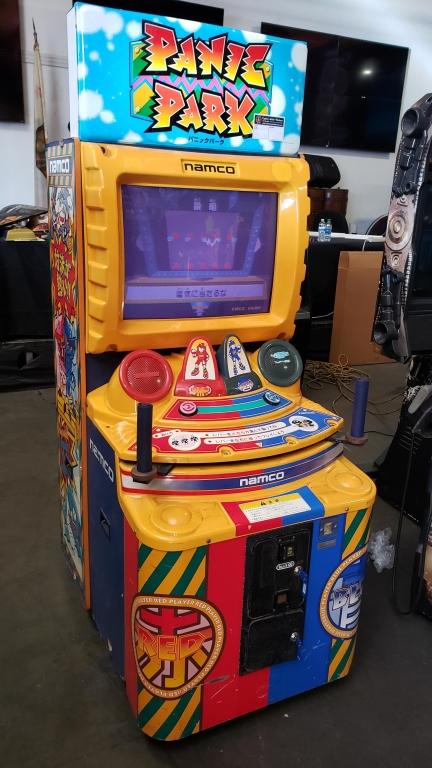 PANIC PARK UPRIGHT ARCADE GAME NAMCO RARE FIND!!!