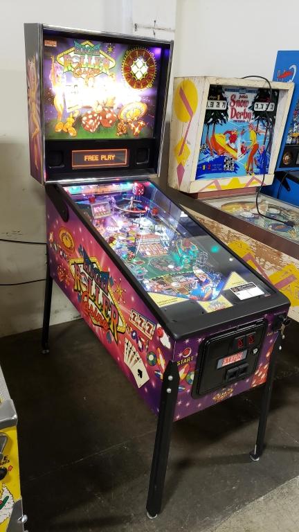 HIGH ROLLER CASINO PINBALL MACHINE STERN INC