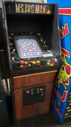 MS PACMAN MINI ARCADE GAME CABINET