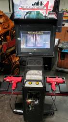 HOUSE OF THE DEAD 4 W/ LCD ZOMBIE ARCADE GAME