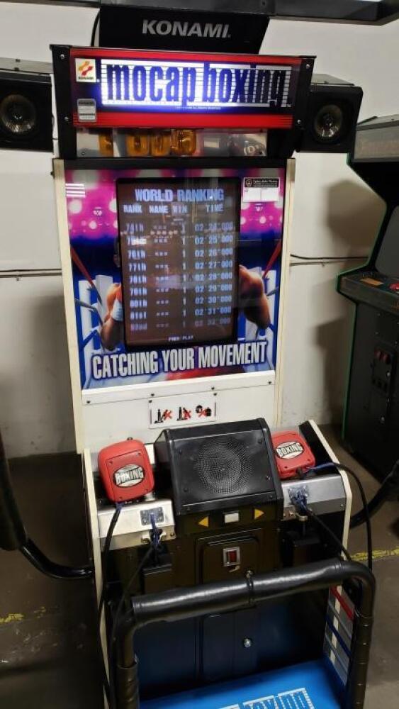 MOCAP BOXING KONAMI SPORTS ARCADE GAME