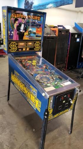 MILLIONAIRE PINBALL MACHINE WILLIAMS 1987