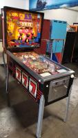 AGENTS 777 PINBALL MACHINE GAME PLAN 1984