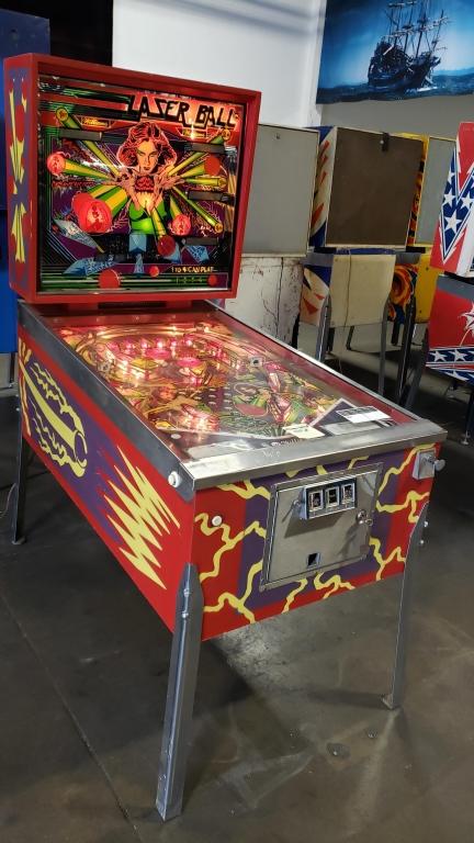 LASER BALL WIDEBODY PINBALL MACHINE WILLIAMS 1979