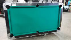 POOL TABLE 7' DYNAMO BLK SIDE SLATE TOP COIN OP