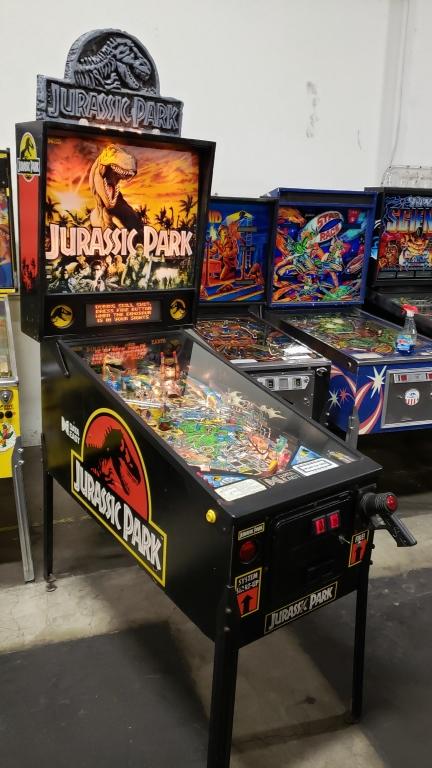 JURASSIC PARK DATA EAST PINBALL MACHINE 1993