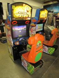 NICKTOONS NITRO SITDOWN RACING ARCADE GAME #1