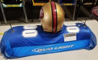 POOL TABLE OVERHEAD LIGHT SF 49er's FOOTBALL - 2