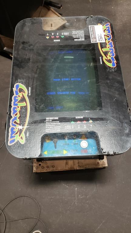 Galaxian Cocktail Arcade Game