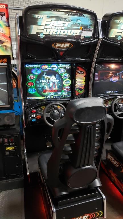 FAST & FURIOUS SITDOWN RACING ARCADE GAME #1