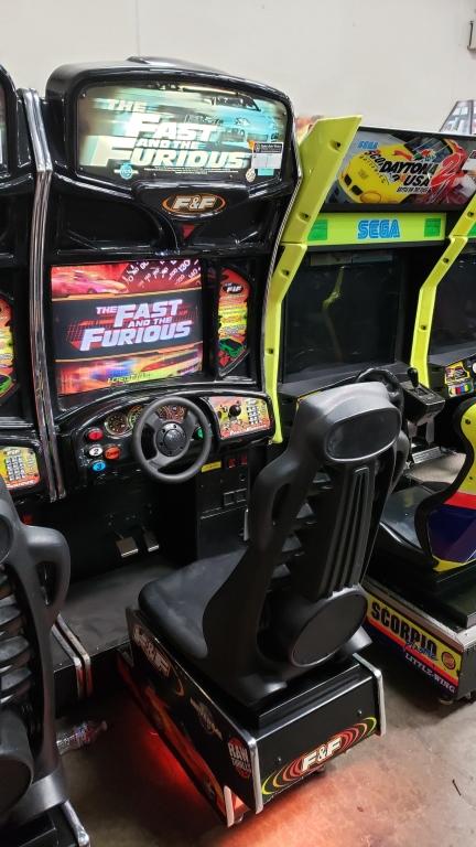 FAST & FURIOUS SITDOWN RACING ARCADE GAME #2