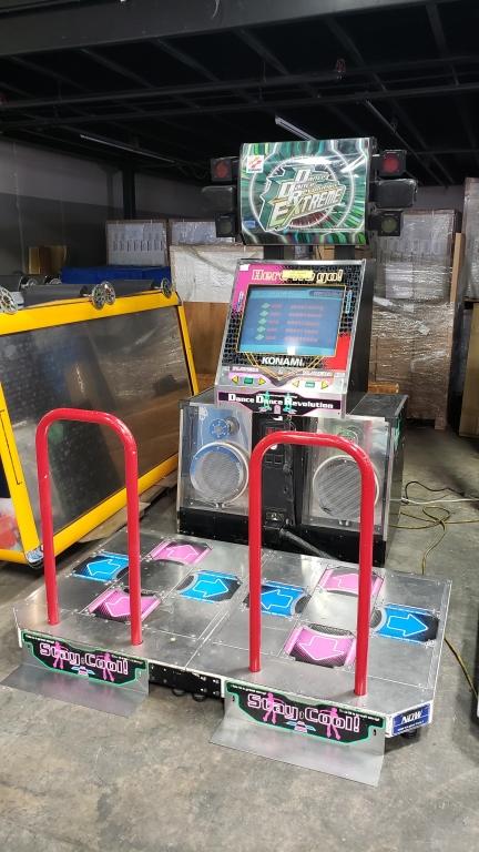 DDR 8TH MIX EXTREME DANCE ARCADE GAME KONAMI