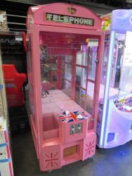 LONDON PHONE BOOTH PLUSH CLAW CRANE MACHINE