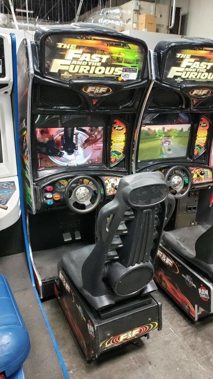 FAST & FURIOUS SITDOWN RACING ARCADE GAME #1