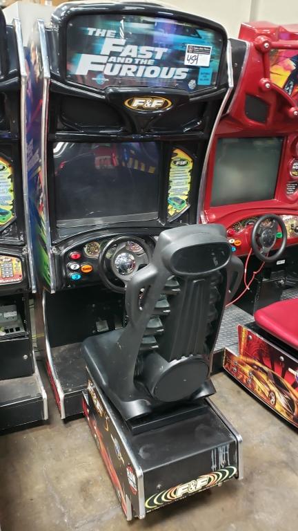 FAST & FURIOUS SITDOWN RACING ARCADE GAME #2